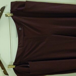 Calvin Klein Eggplant Plum Pants 20W Modern Fit